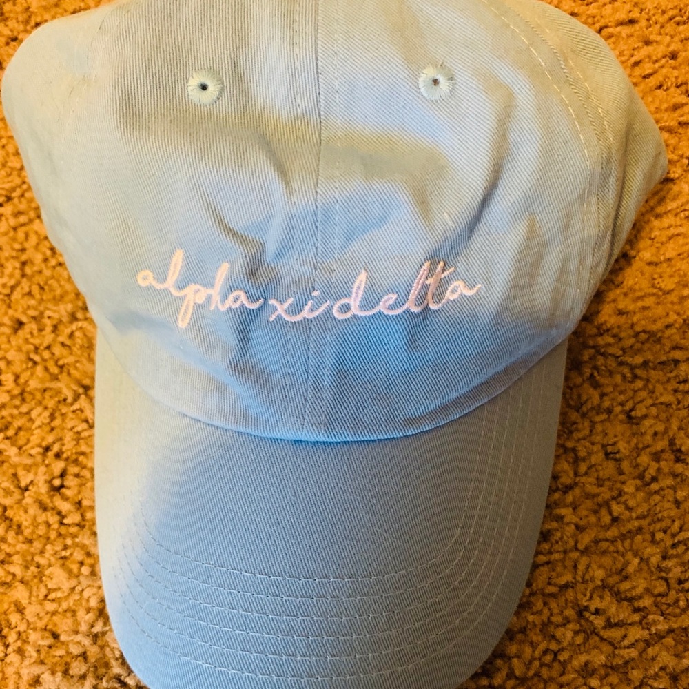 Blue Alpha Xi Delta Ball Cap